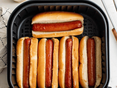 How to air fry hotdogs