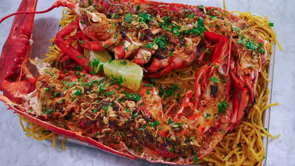 Best lobster noodles recipie