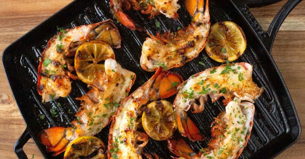 grilled lobster tails