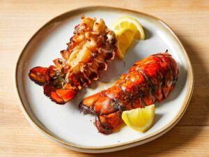 Grilled Rock Lobster Tails recipe