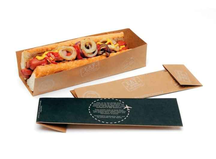 Street Hot Dog Tray