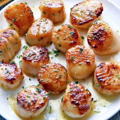 Simple Baked Scallops recipe